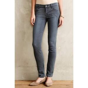Level 99 Liza Skinny Pinstripe Jeans Blue